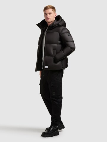 khujo Winterjacke 'Dane' in Schwarz