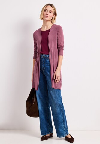 STREET ONE Strickjacke in Lila