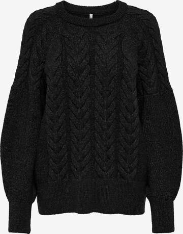 ONLY Sweater 'Sif Freja' in Black: front