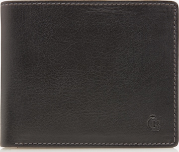 Portamonete 'Canyon' di Castelijn & Beerens in nero: frontale