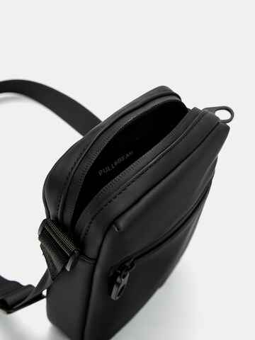 Sac à bandoulière Pull&Bear en noir