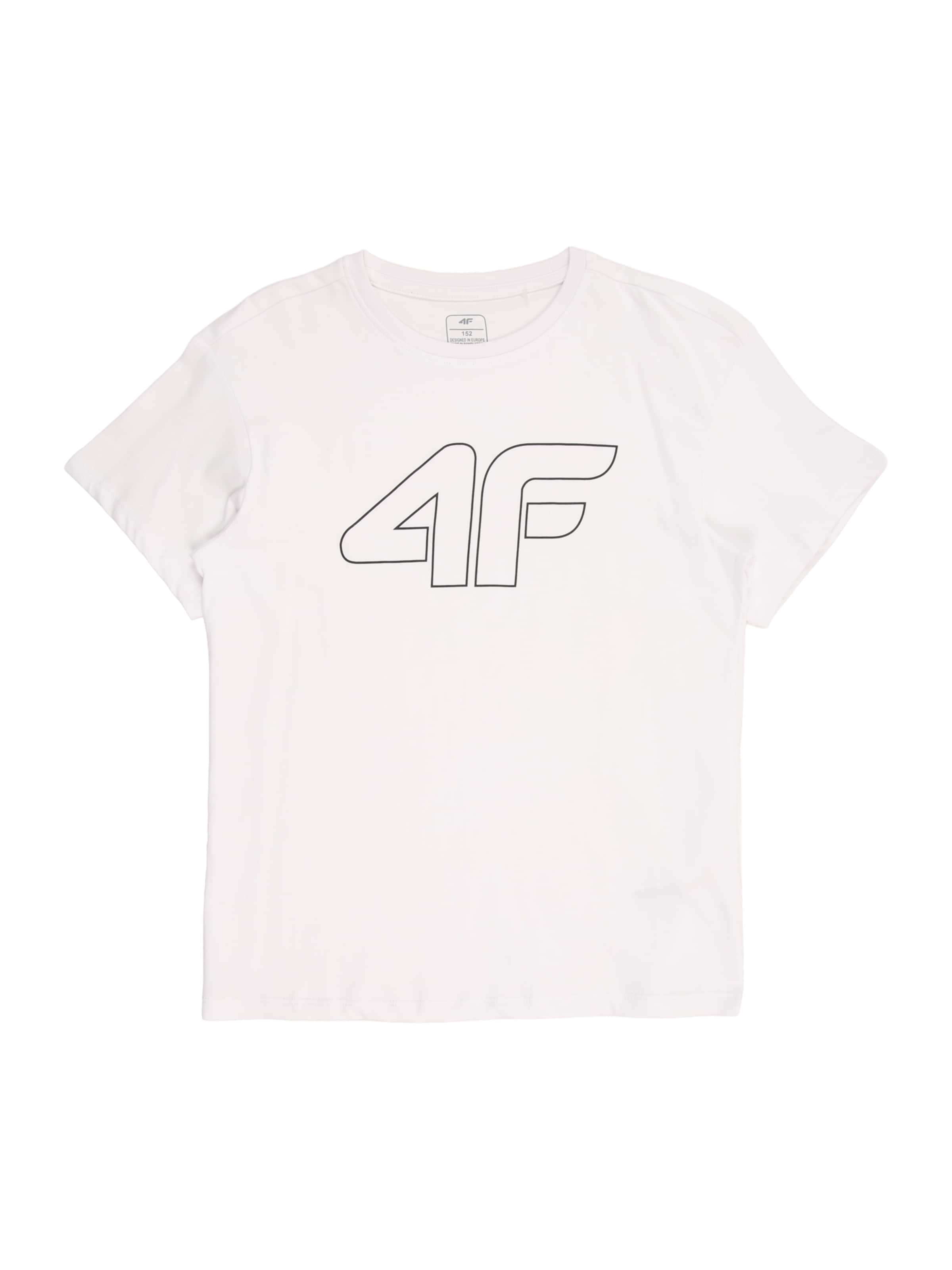 4F Junior Funkcionális felső - fehér: elől