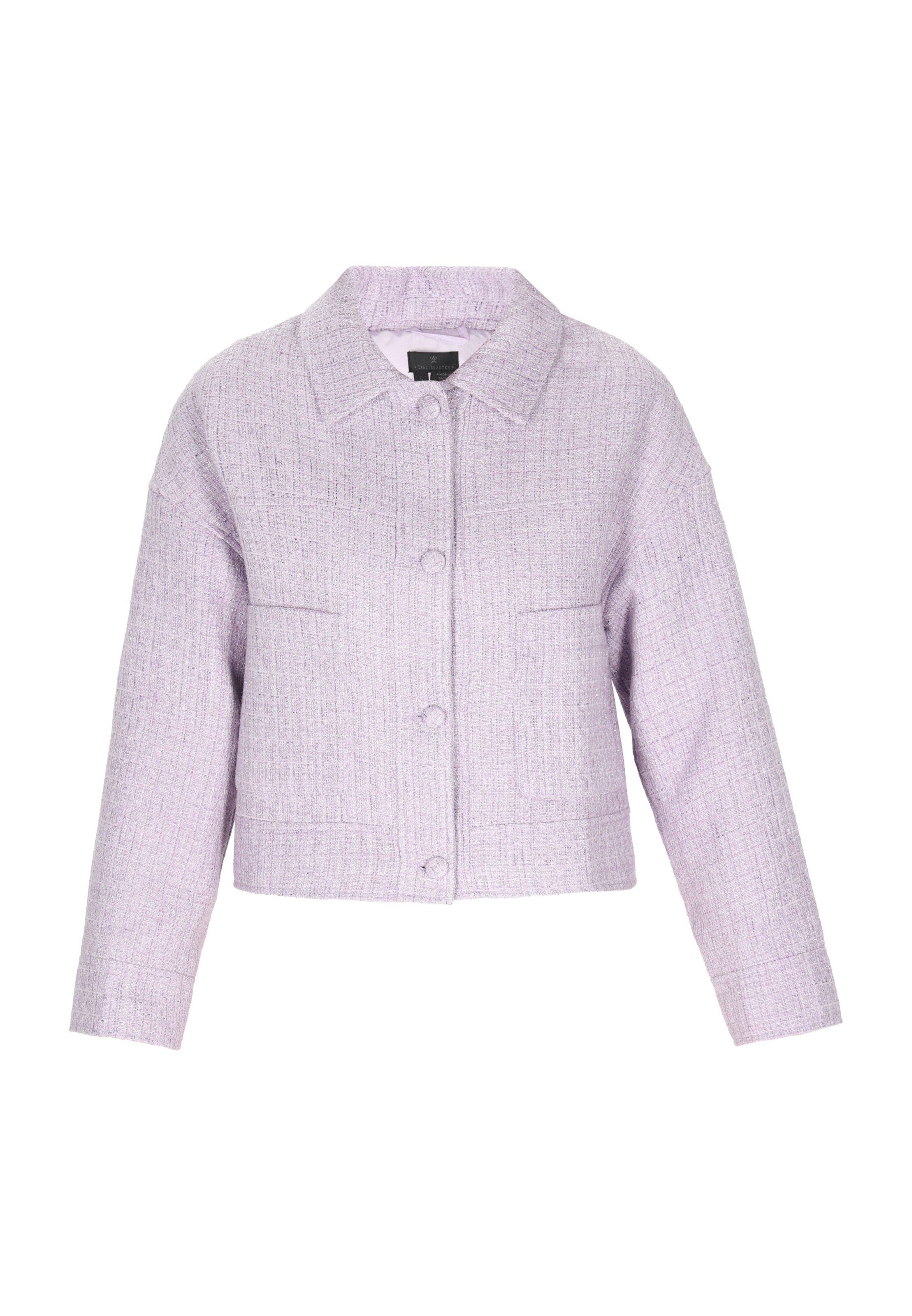 DreiMaster Klassik Přechodná bunda – fialová: přední strana