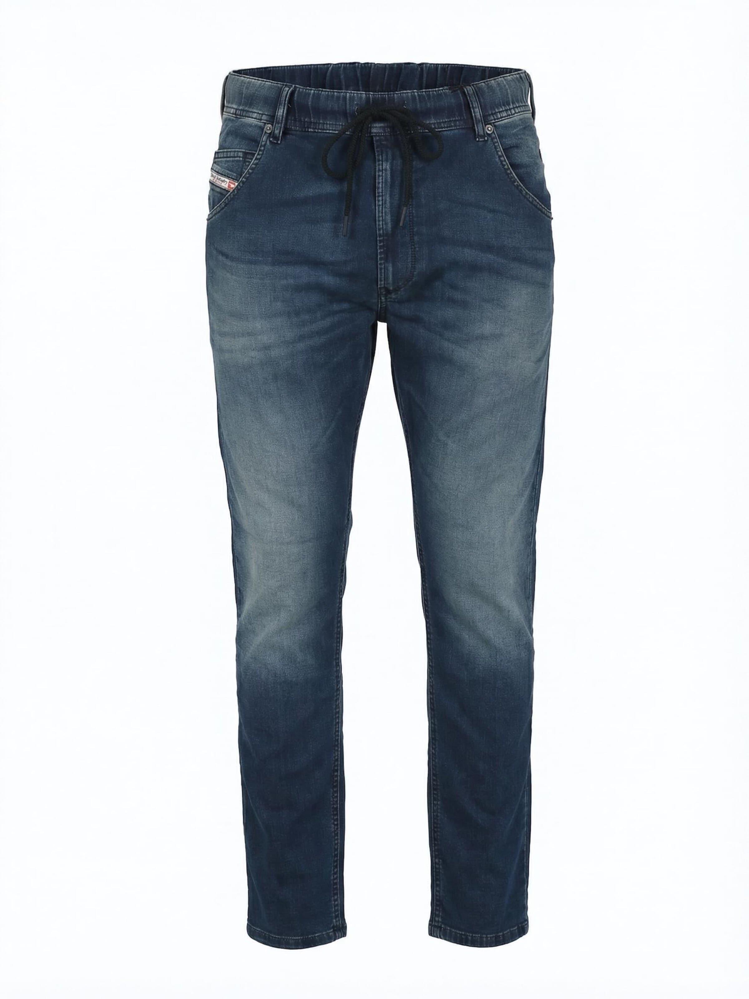 Jean '2030 D-KROOLEY JOGGJEANS Superstretch & Supersoft' DIESEL en bleu : devant