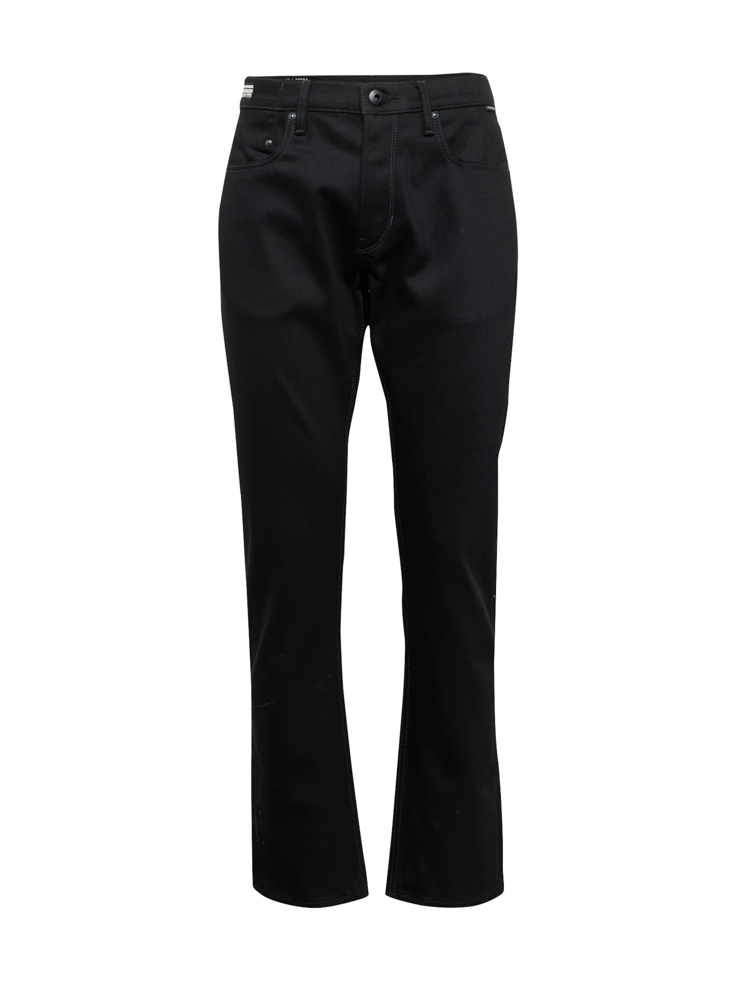 G-STAR Regular Дънки 'Mosa' в черно: отпред