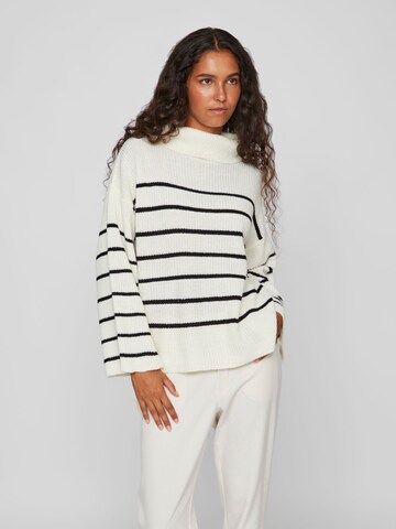 VILA Sweater 'Vigga' in White