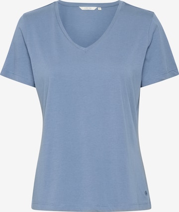 Cream - Camisa 'Naia' em azul: frente