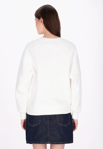 Sweat-shirt 'Pop' MYMO en blanc