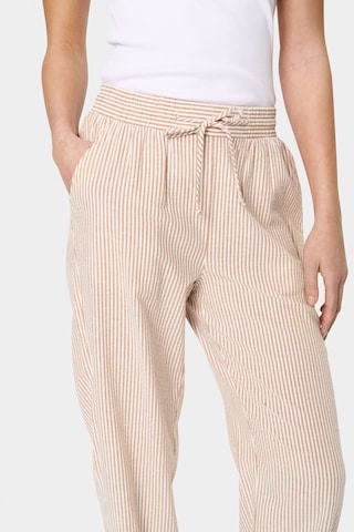 SAINT TROPEZ Loosefit Hose 'Kira' in Beige