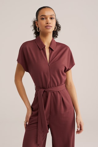 WE Fashion Overal – červená: přední strana