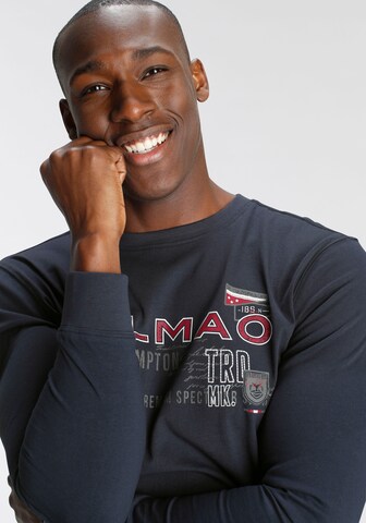 DELMAO Shirt in Blau