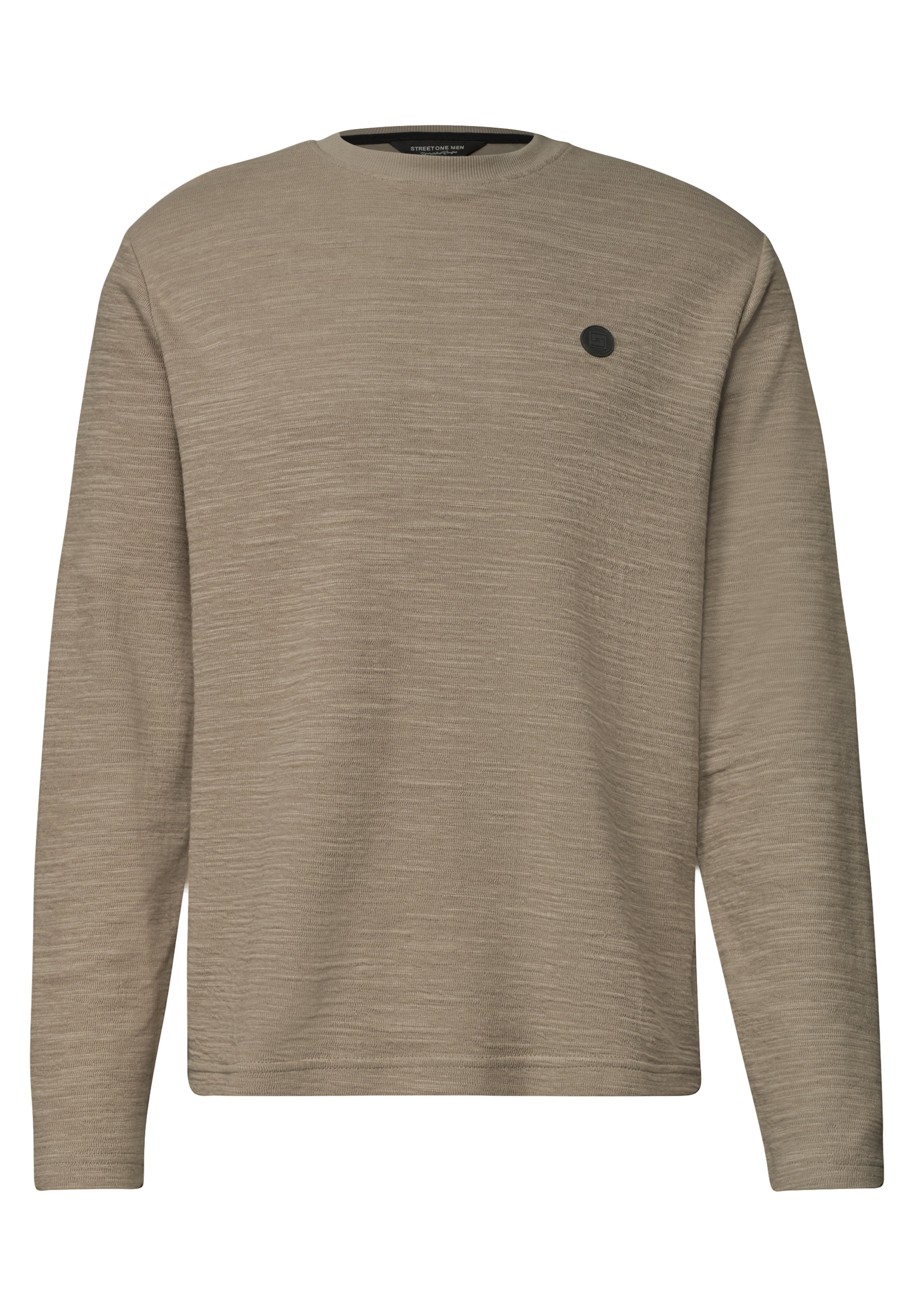 Street One MEN Shirt in Beige: front