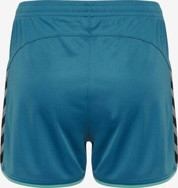 Hummel Regular Sportbroek in Blauw