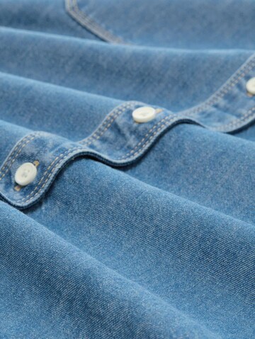 Chemisier TOM TAILOR DENIM en bleu