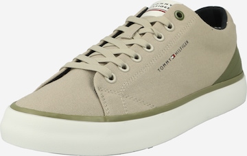 TOMMY HILFIGER Låg sneaker i beige: framsida