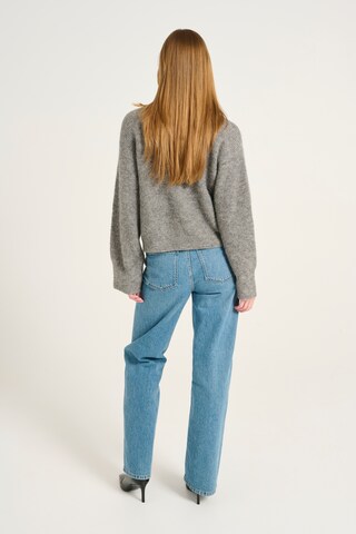 Gestuz Knit Cardigan 'GZalpha' in Grey