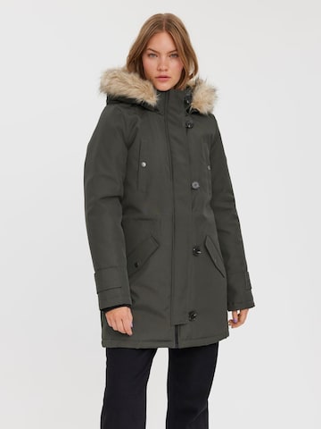 VERO MODA Parka 'Storm' in Grün: predná strana