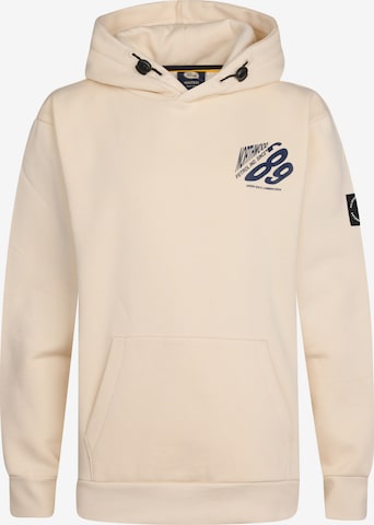 Petrol Industries Sweatshirt in Beige: voorkant