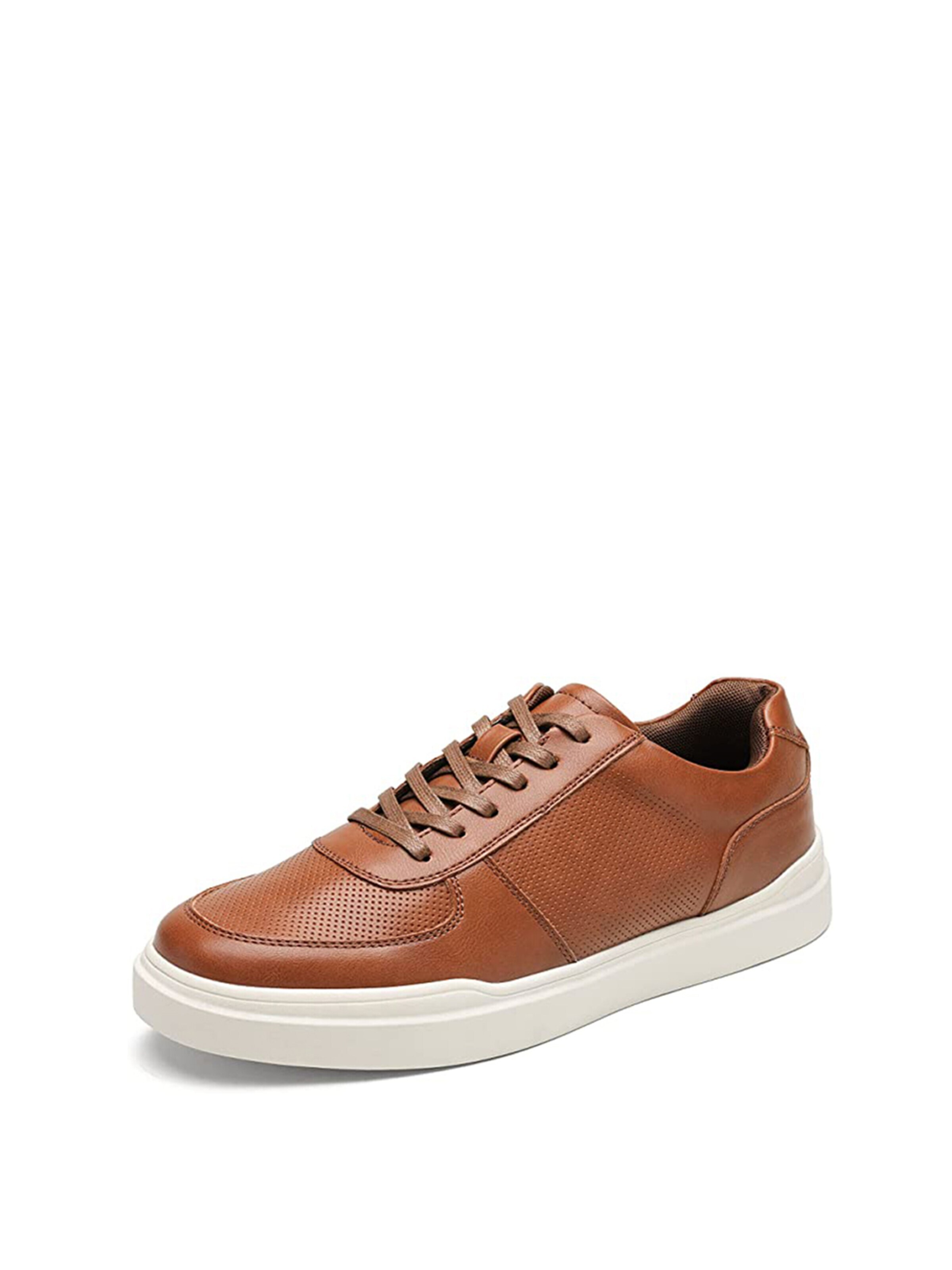 Scarpa slip-on di Bruno Marc in marrone: frontale