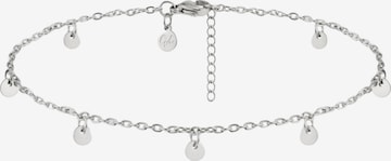 GOOD.designs Fußkette in Silber: Vorderseite