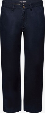 Pantalon chino ESPRIT en bleu : devant