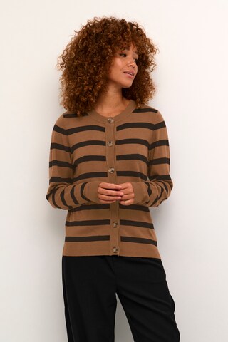 Kaffe Cardigan 'Mala' i brun: forside