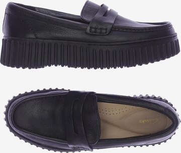 CLARKS Flats & Loafers in 39,5 in Black: front