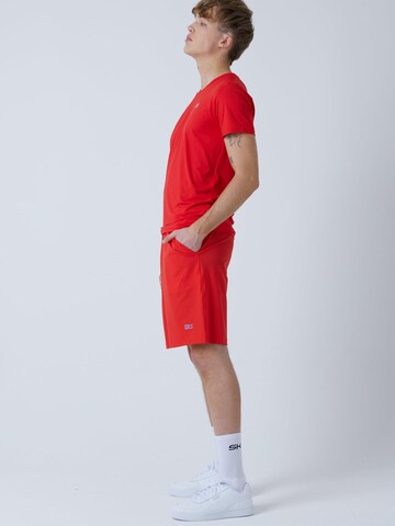 SPORTKIND Regular Sportbroek 'Shorts' in Rood