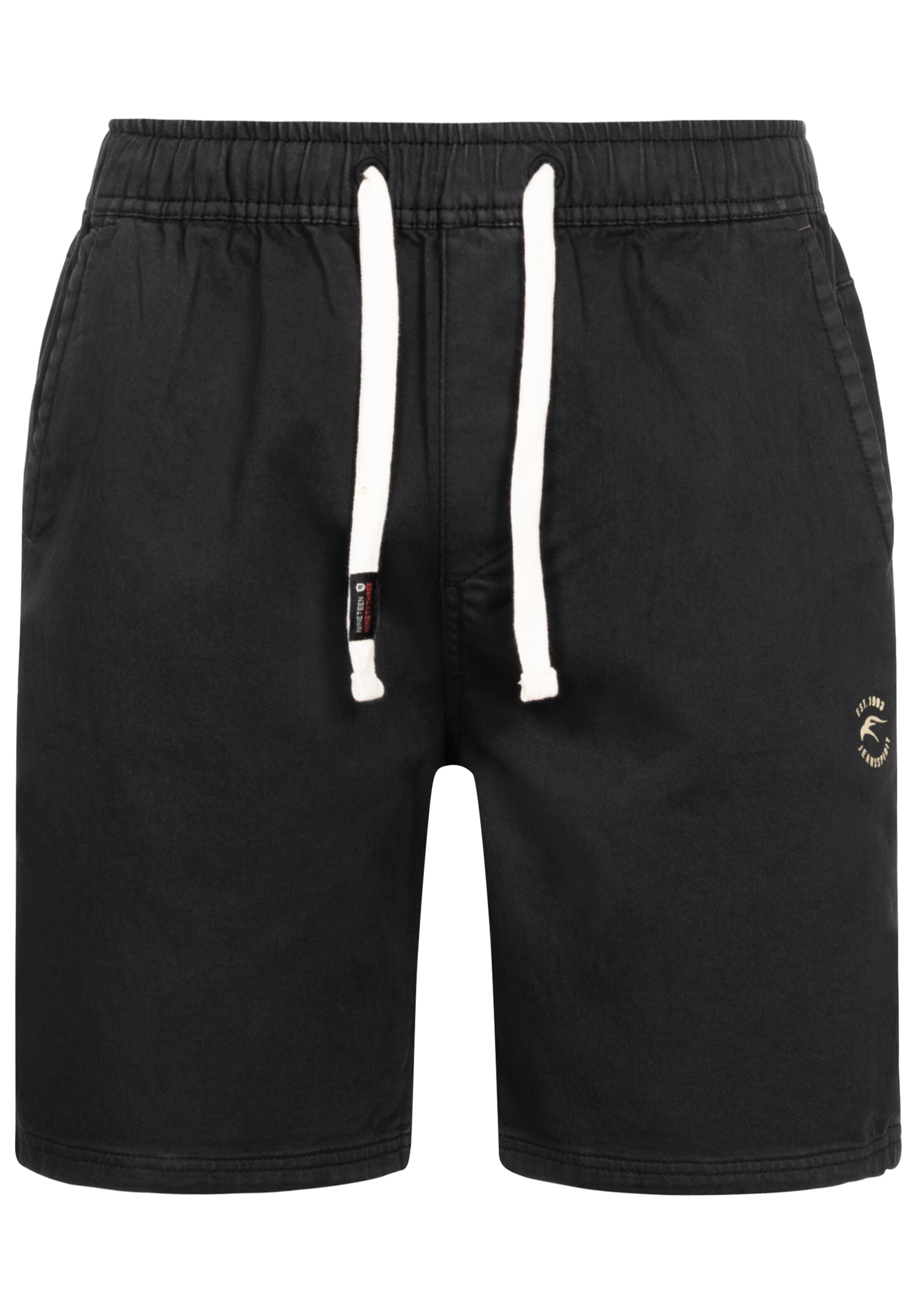 INDICODE JEANS Pants 'Kendari' in Black: front