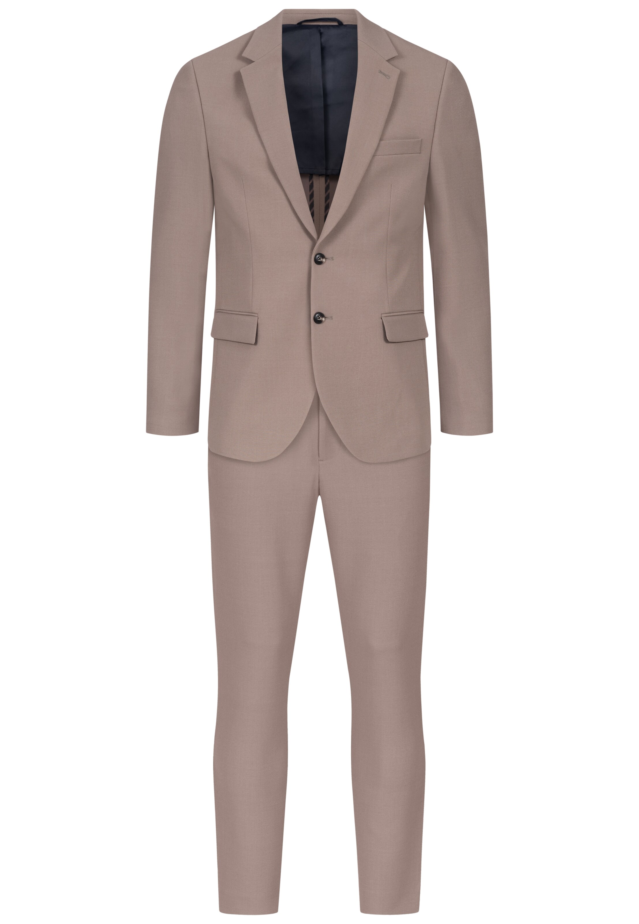 JEFF Regular Anzug in Beige: Vorderseite
