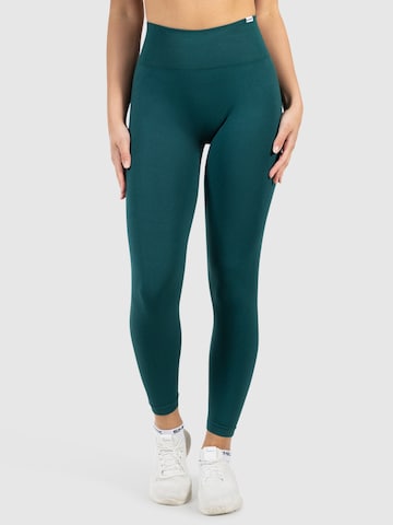Smilodox Slim fit Leggings in Green: front