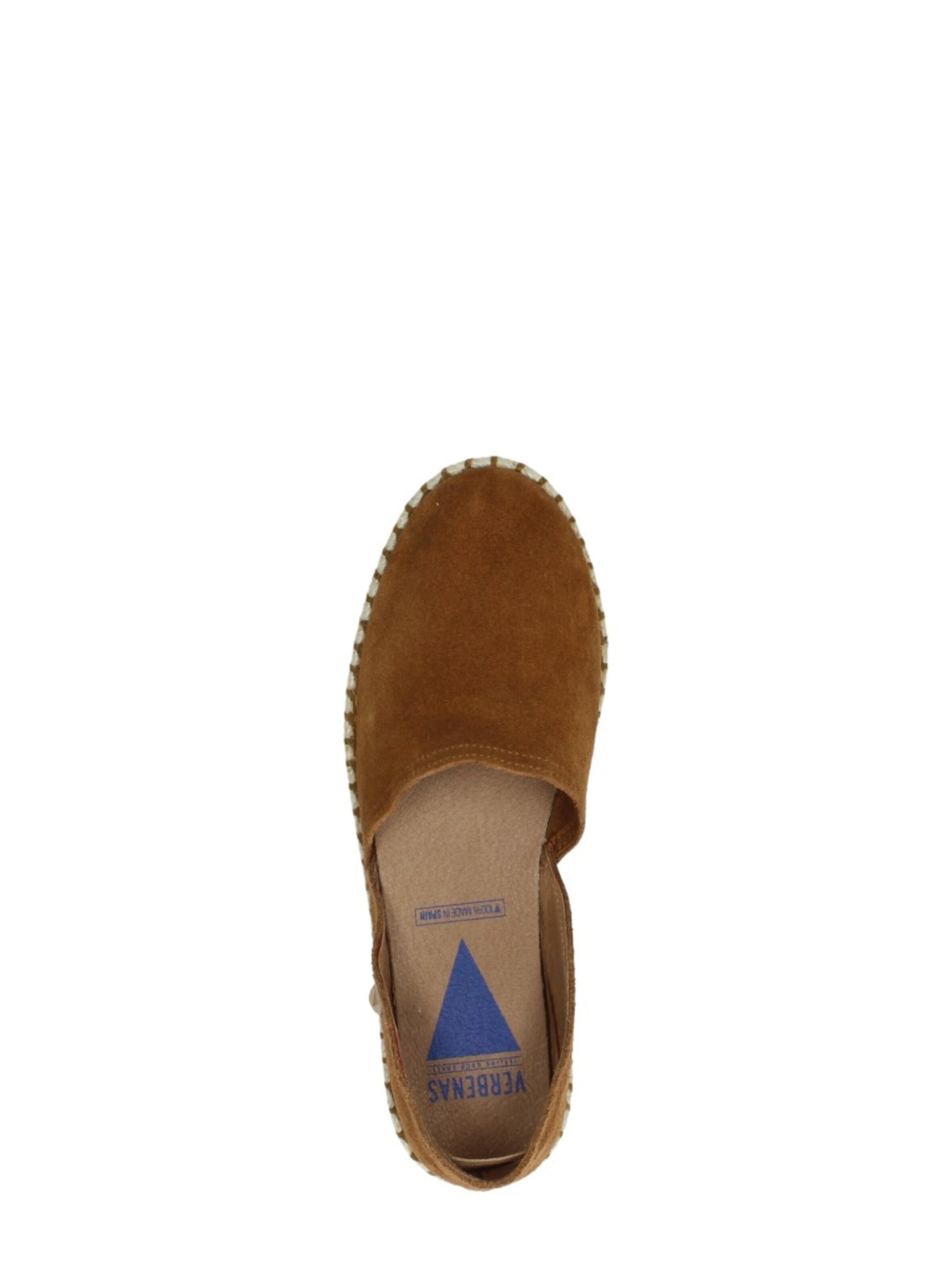 VERBENAS Slip-ons 'Carmen' in Brown