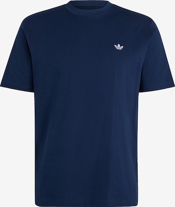 ADIDAS ORIGINALS Shirt 'Trefoil Essentials' in Blauw: voorkant