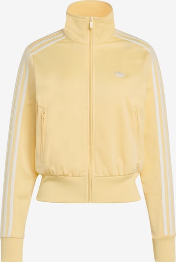 ADIDAS ORIGINALS Sweatjacke 'Firebird Classic' in gelb / weiß, Produktansicht