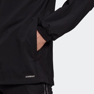 ADIDAS SPORTSWEAR Skinny Training Jacket 'Tiro 21' in Black