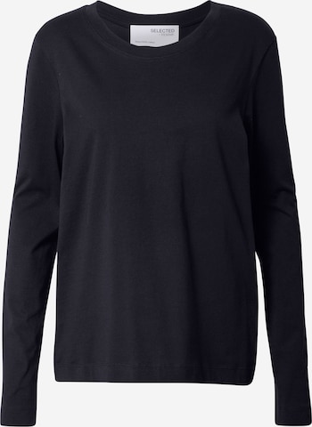 SELECTED FEMME Shirt 'Standard' in Schwarz: predná strana