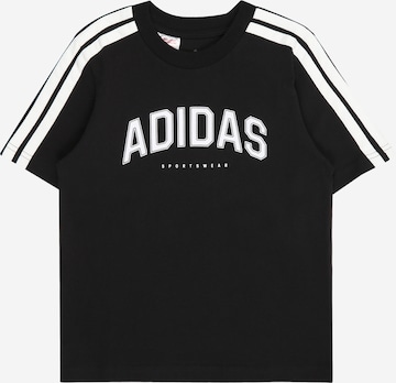 ADIDAS SPORTSWEAR Funktionsshirt 'Collegiate' in Schwarz: Vorderseite