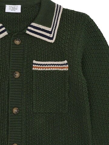 Hust & Claire Knit cardigan 'HCPelle' in Green