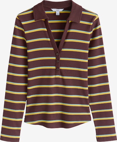 Marškinėliai iš Next, spalva – šviesiai mėlyna / šokolado spalva / kario spalva, Prekių apžvalga