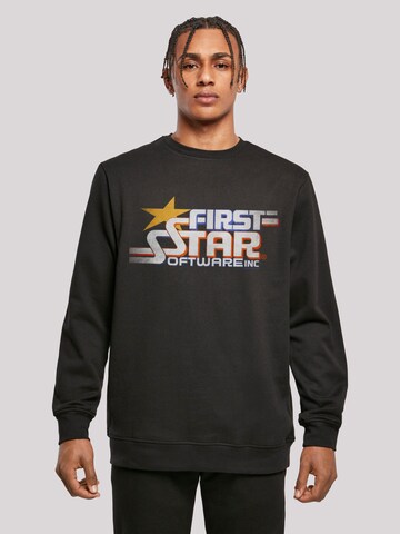 Sweat-shirt 'SEVENSQUARED' F4NT4STIC en noir : devant