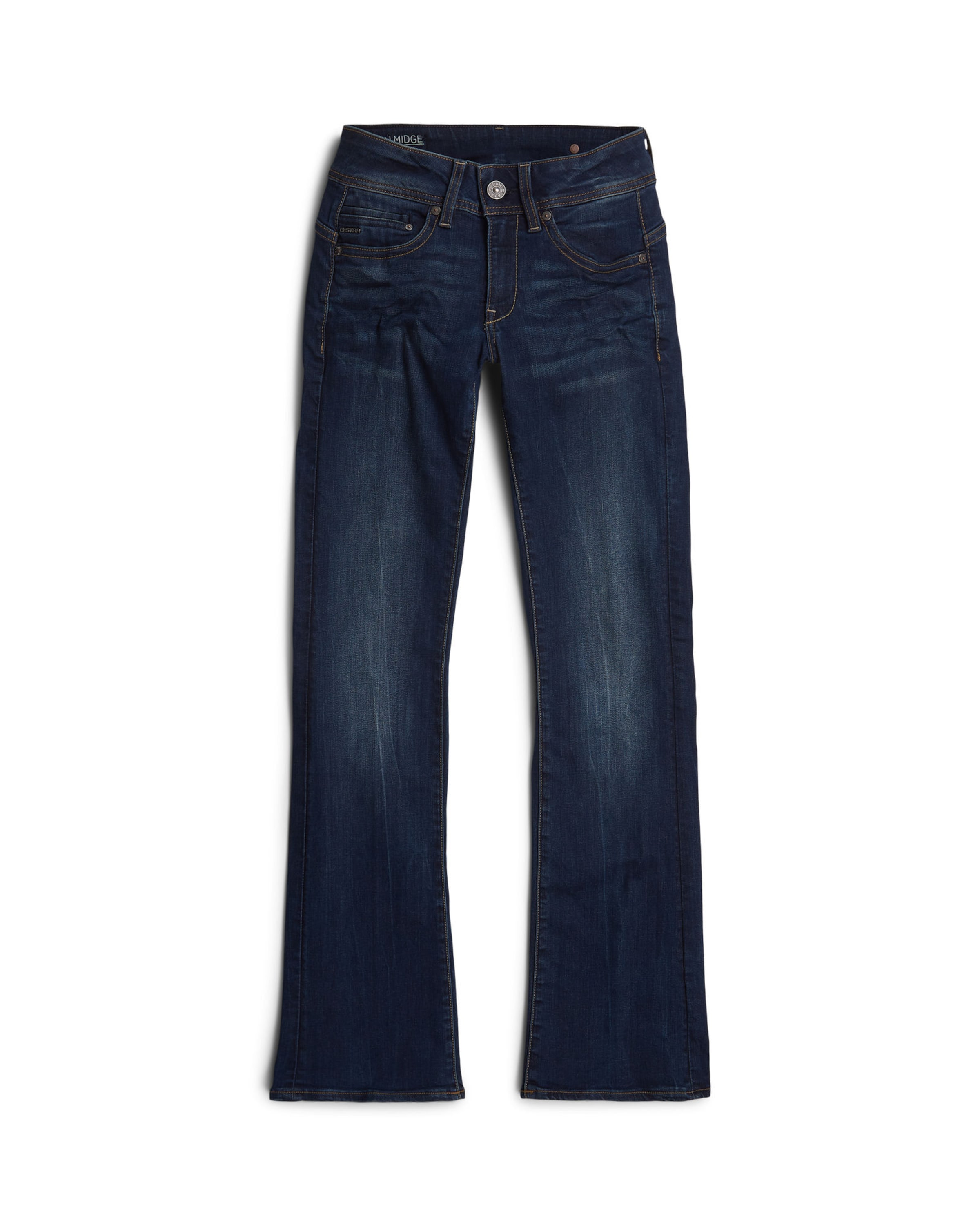 G-STAR Flared Jeans 'Midge Saddle' i blå: forside