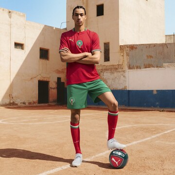 PUMA Regular Workout Pants 'Marokko' in Green