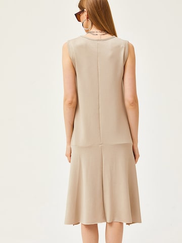 olalook Šaty - Sivá