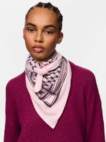 PIECES Schal in Pink: Vorderseite