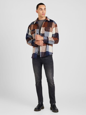 JACK & JONES Comfort Fit Hemd 'JJEBradley Ollie' in Blau