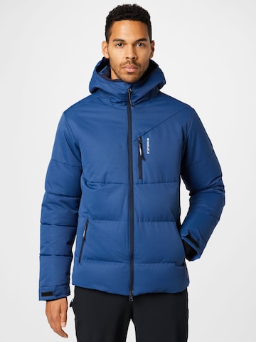 ICEPEAK Athletic Jacket 'DAX' in Blue: front