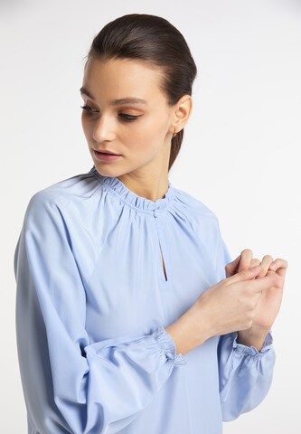 DreiMaster Klassik Bluse in Blau