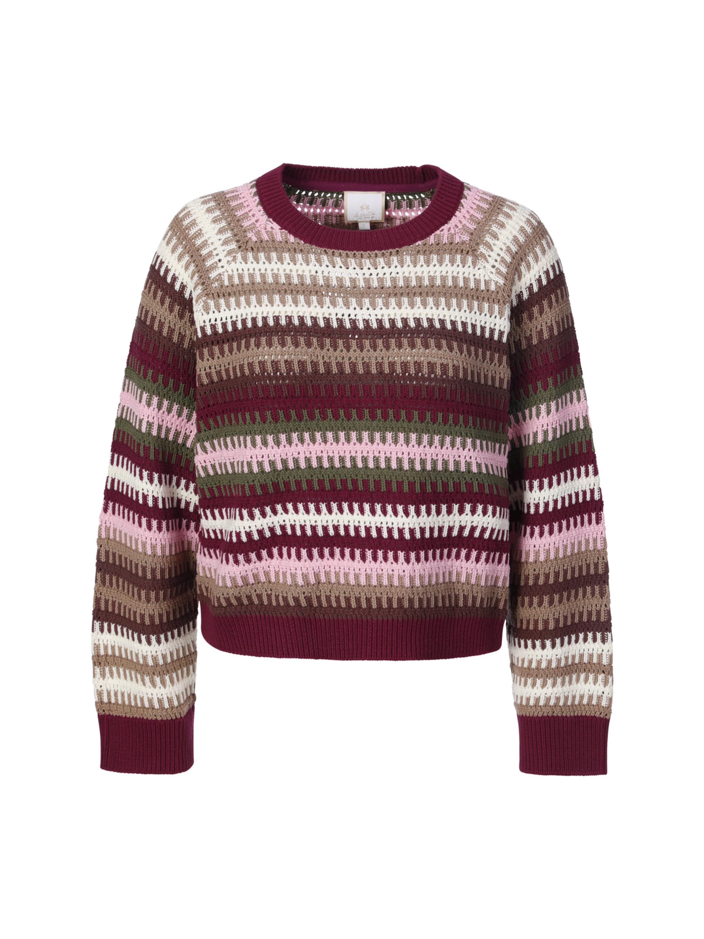 La Martina Strickpullover ' WCS008 ' in Mischfarben: Vorderseite