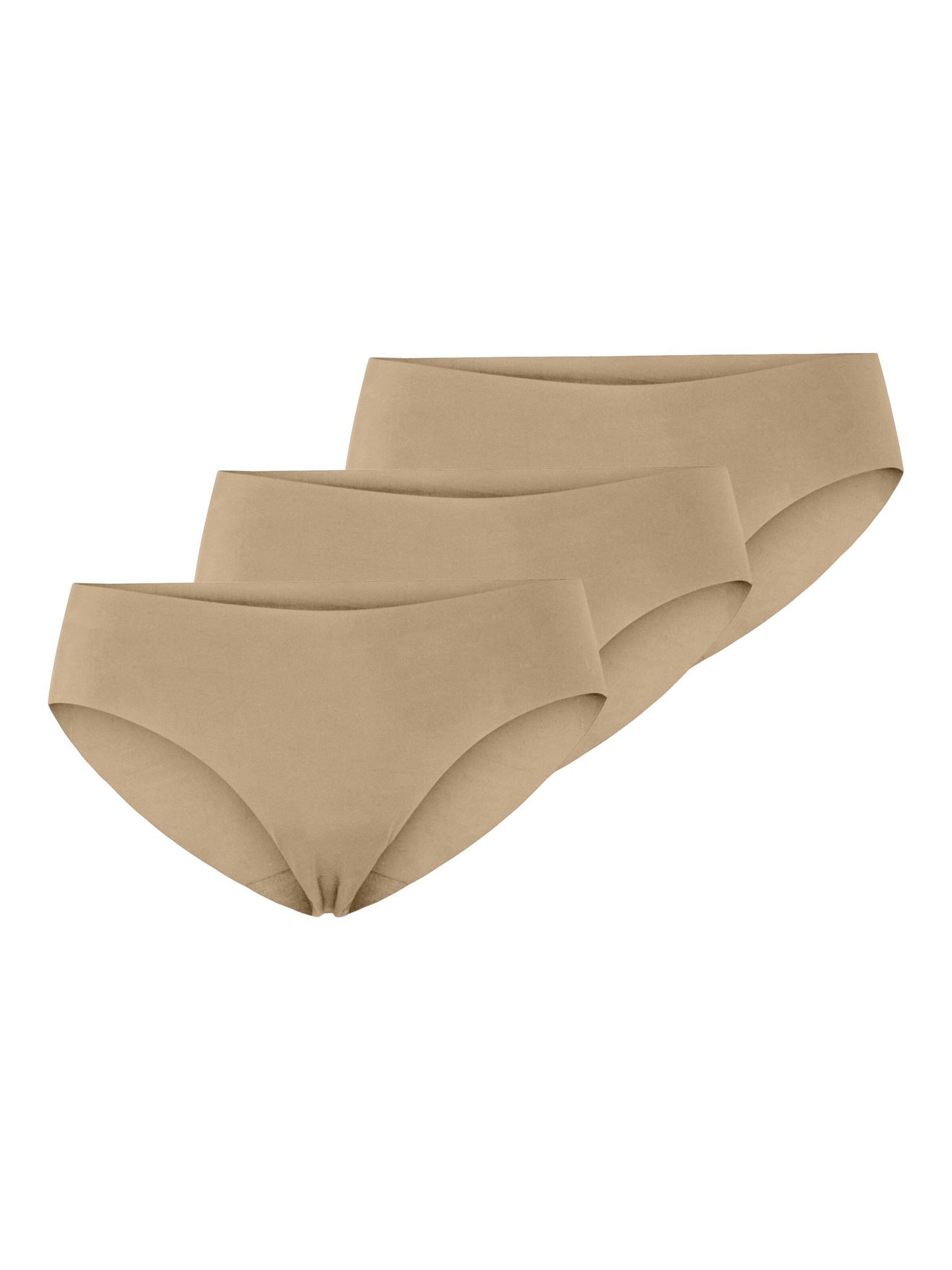 PIECES Slip 'NAMEE' in Beige: voorkant