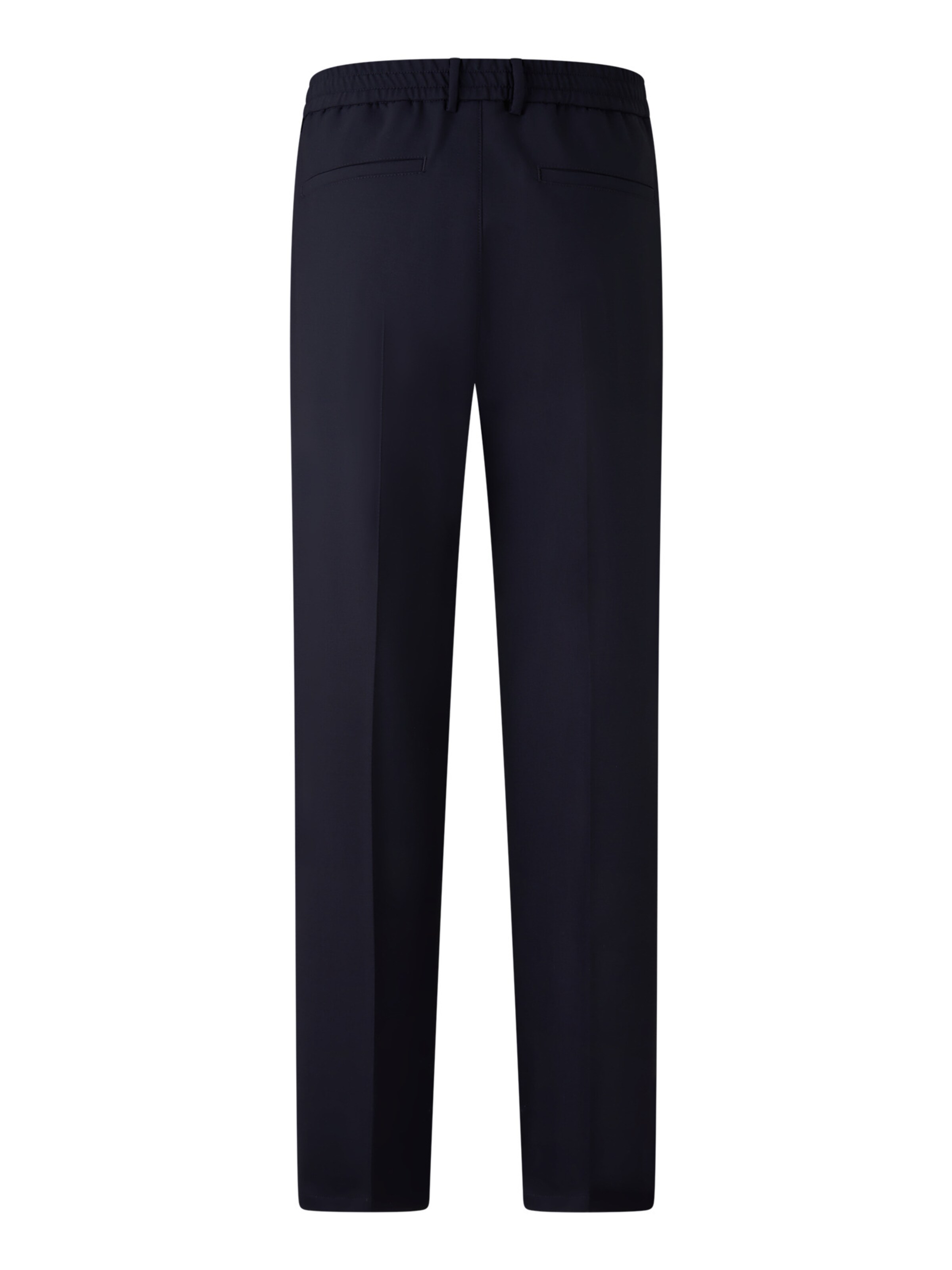 BOGNER Regular Pleat-Front Pants 'Marcus' in Blue